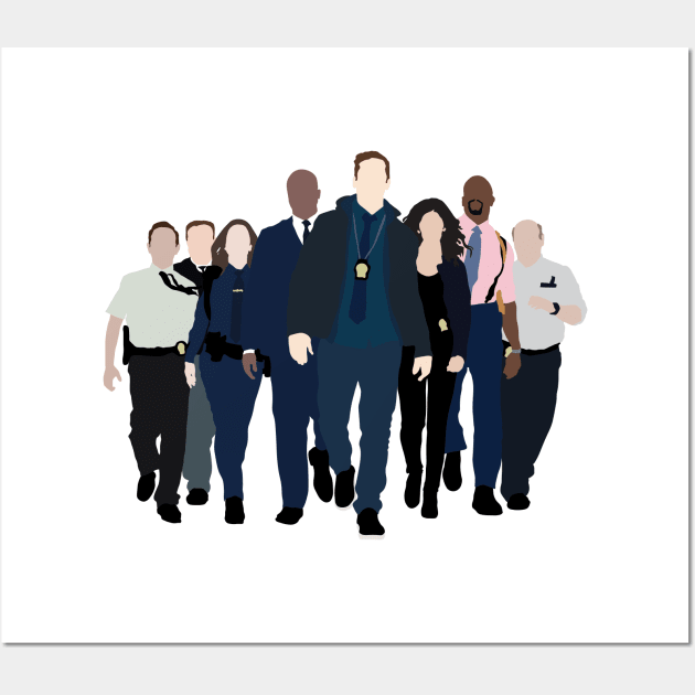 Brooklyn 99 Wall Art by FutureSpaceDesigns